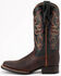 Image #3 - Ferrini Men's Blaze Western Performance Boots - Square Toe, Chocolate, hi-res