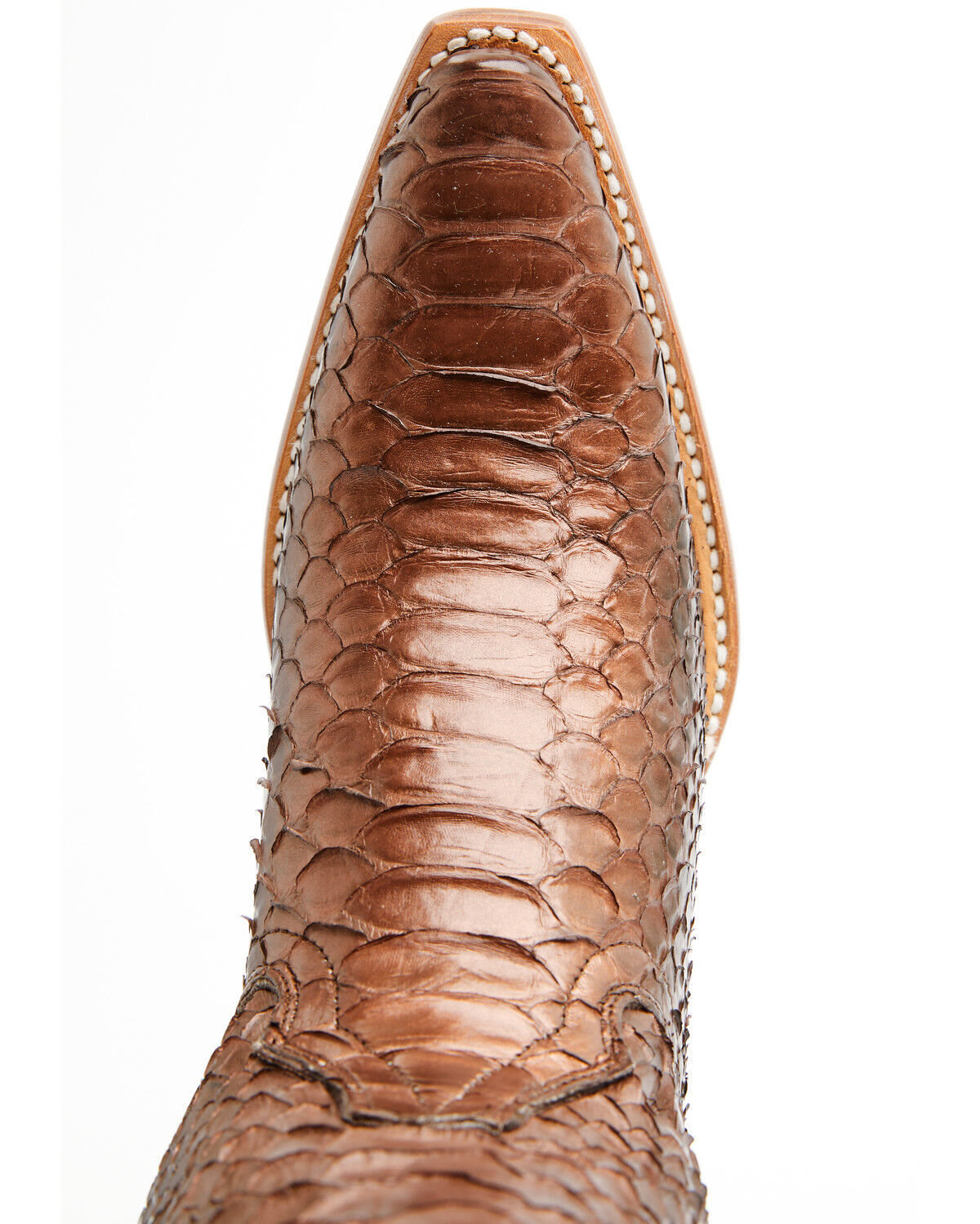 Image #6 - Idyllwind Women's Slay Exotic Python Tall Western Boots - Snip Toe, Brandy Brown, hi-res