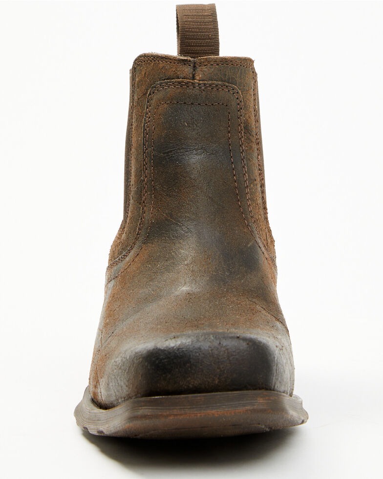 Ariat Men's Midtown Rambler Stone Chelsea Boots Square Toe Boot Barn