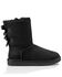 Image #2 - UGG Women's Bailey Bow II Boot, Black, hi-res