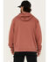 Image #4 - Carhartt Men's Midweight Relaxed Fit Graphic Hooded Sweatshirt, Maroon, hi-res