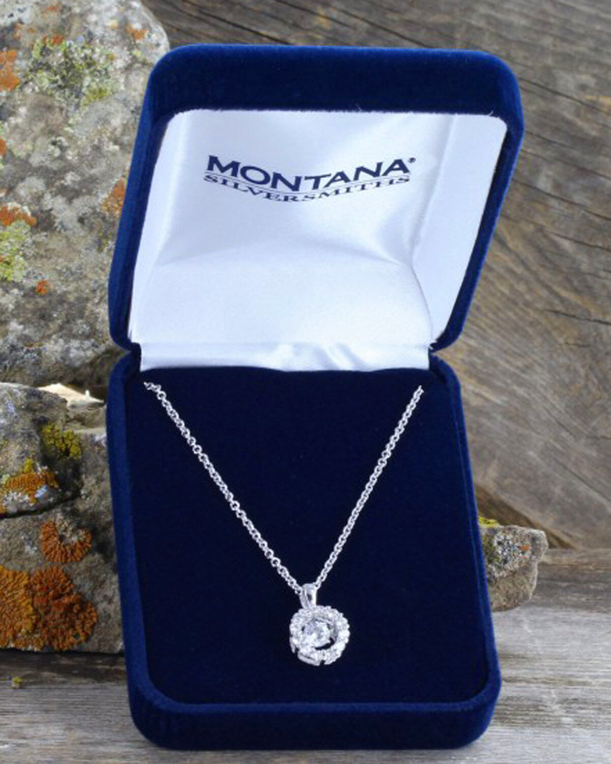 Image #2 - Montana Silversmiths Women's Dancing Circle Necklace, Silver, hi-res