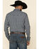 Image #3 - Cody James Men's Ash Small Plaid Long Sleeve Western Flannel Shirt - Tall , , hi-res