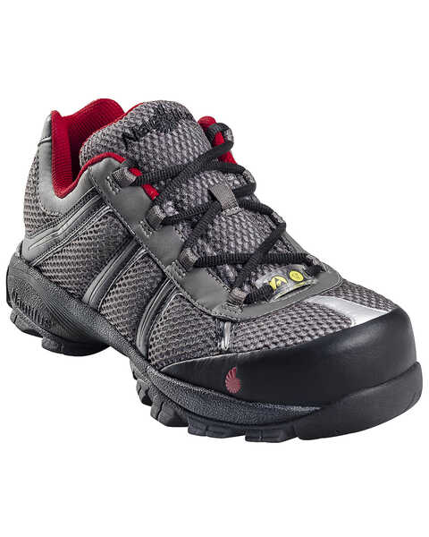 Image #1 - Nautilus Men's Steel Toe ESD Athletic Shoes, Grey, hi-res