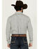 Image #4 - RANK 45® Men's Tunis Printed Long Sleeve Button-Down Performance Stretch Western Shirt, Ivory, hi-res