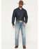 Image #1 - Ariat Men's M4 Shasta Light Wash Relaxed Bootcut Stretch Denim Jeans - Big, Light Wash, hi-res