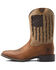 Ariat Men's Sport My Country VentTEK Western Performance Boots - Broad Square Toe, Brown, hi-res