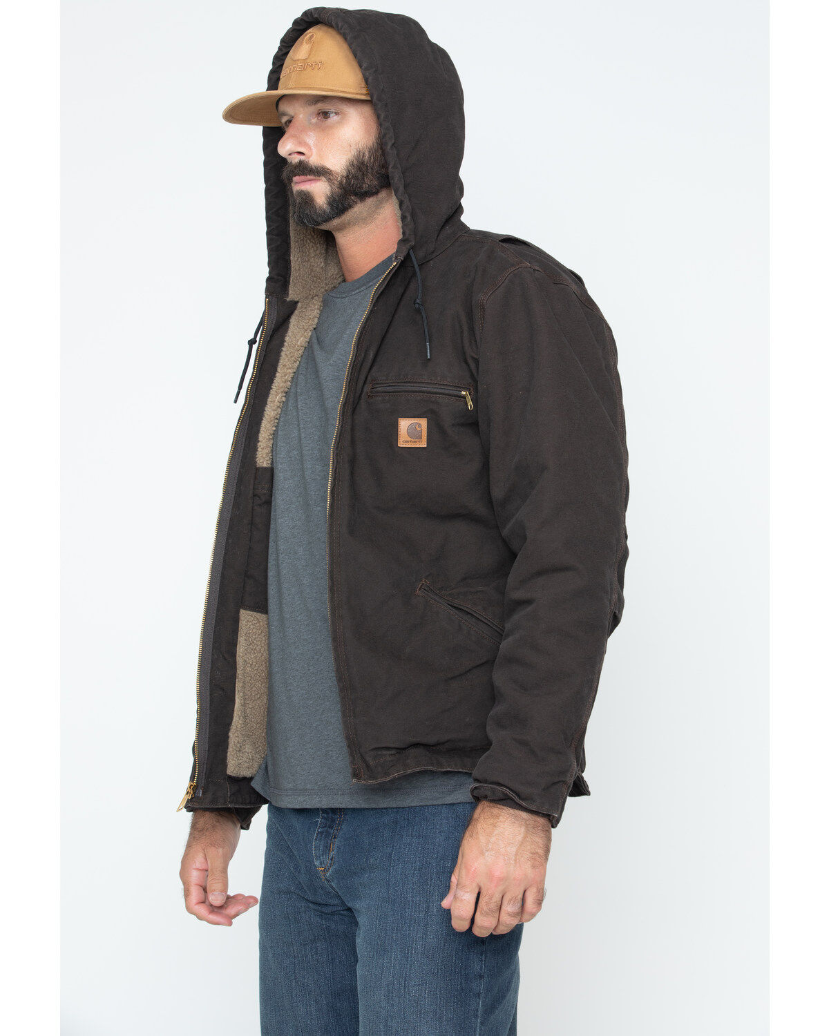 Carhartt Sierra Sherpa Lined Work Jacket | Boot Barn