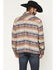 Image #4 - Rock & Roll Denim Men's Southwestern Zip-Up Shirt Jacket, Tan, hi-res