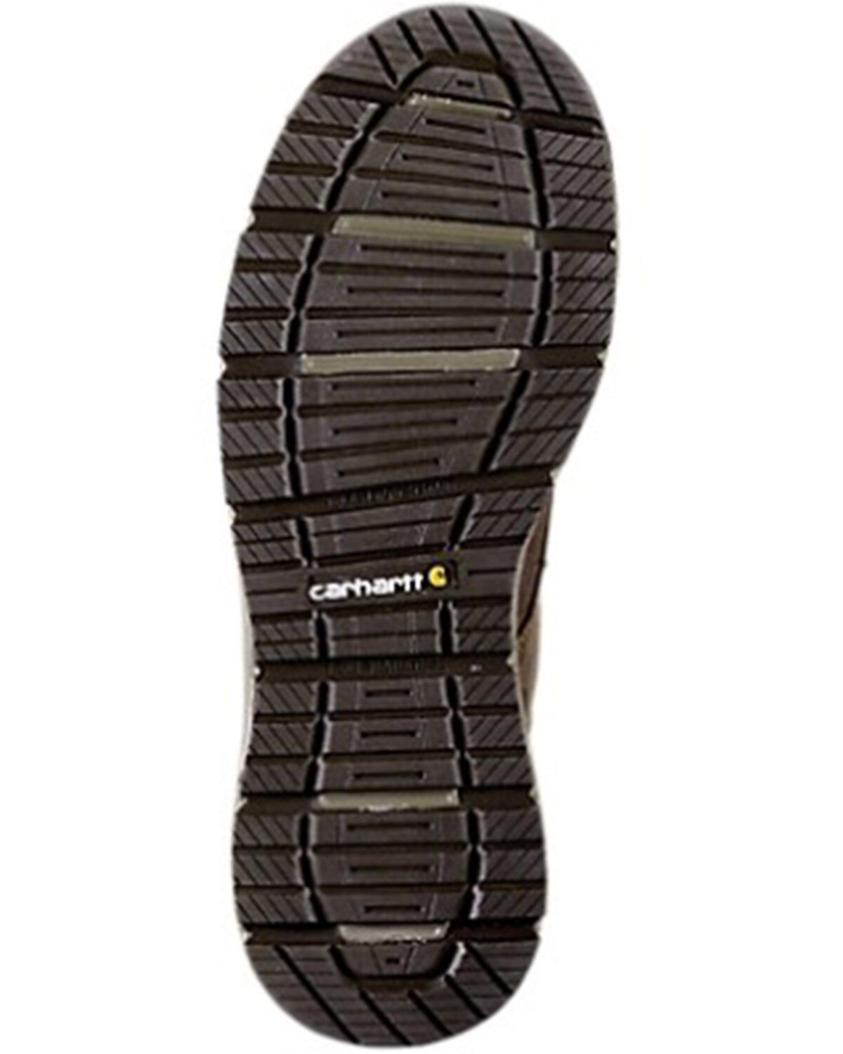 Image #7 - Carhartt Men's Millbrook 4" Romeo Water Resistant Work Boots - Steel Toe, Brown, hi-res