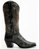 Dan Post Women's Atomic Vintage Embroidered Tall Western Boots - Snip Toe, Black, hi-res