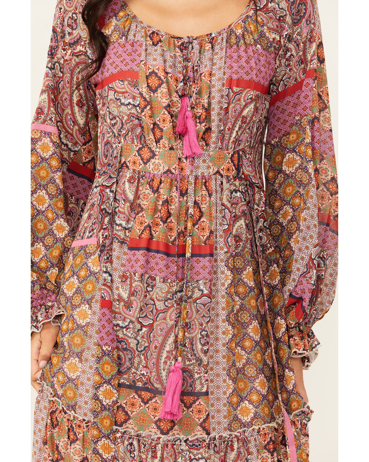 Image #3 - Molly Bracken Women's Livia Floral Maxi Dress, , hi-res