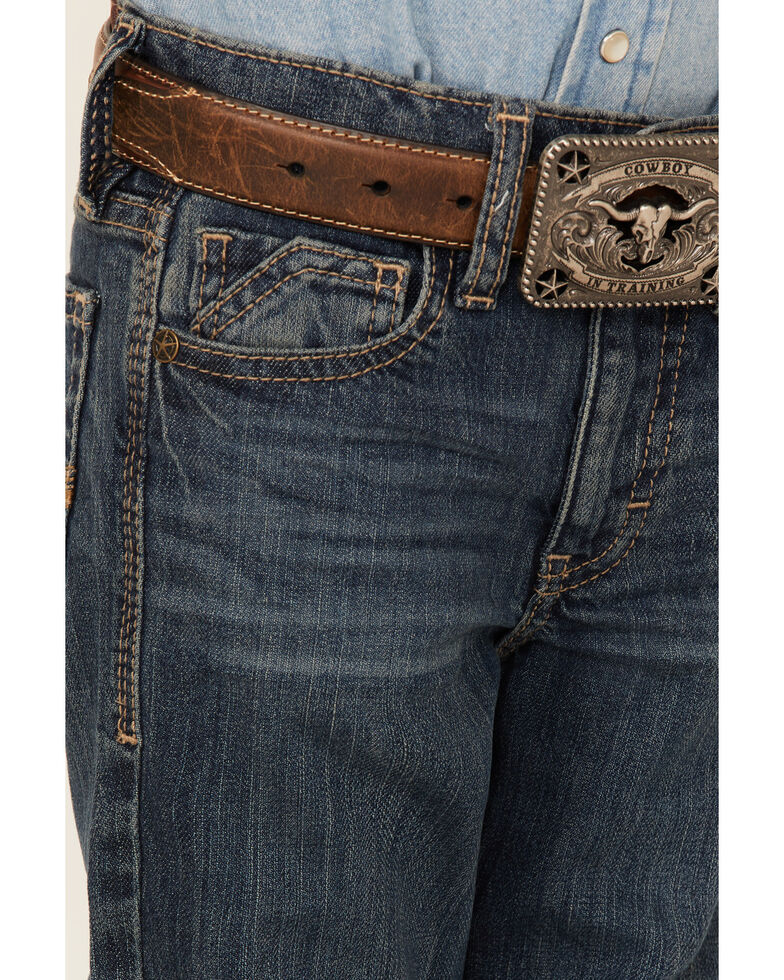 Cody James Boys' 4-8 Saguaro Dark Stretch Relaxed Straight Jeans | Boot ...
