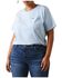 Ariat Women's Rebar Short Sleeve Work Tee - Plus, Blue, hi-res