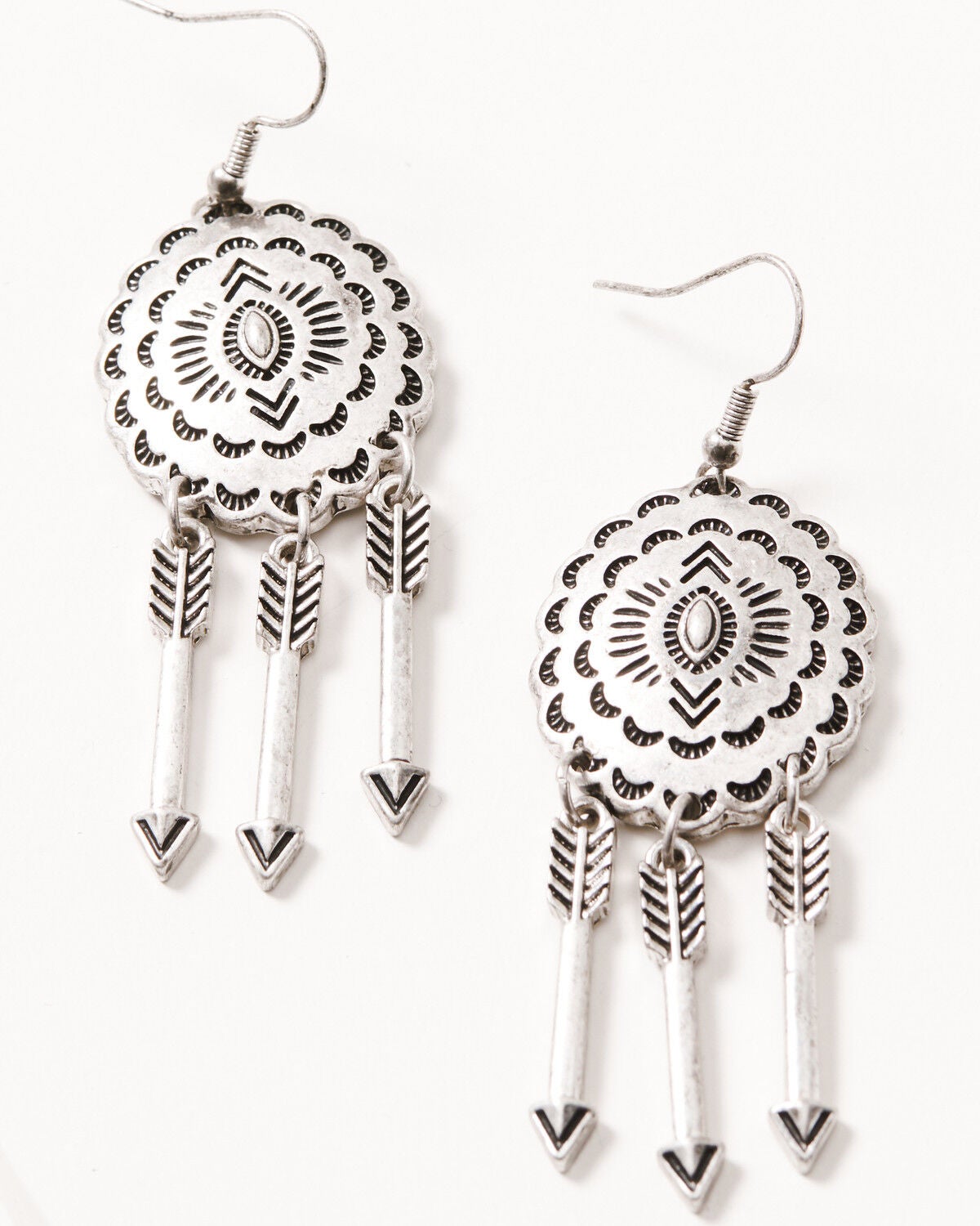 Shyanne Women's Shiloh Ridge Chandelier Earrings, Silver, hi-res