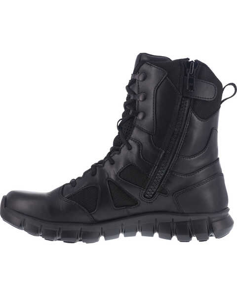 Image #4 - Reebok Men's 8" Sublite Cushion Tactical Boots - Soft Toe , Black, hi-res