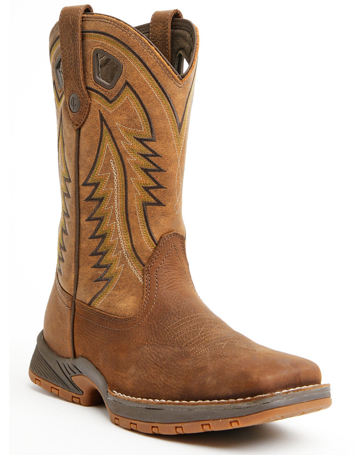 Cody James Men's Apex Lite Performance Western Boots - Broad Square Toe, Brown, hi-res