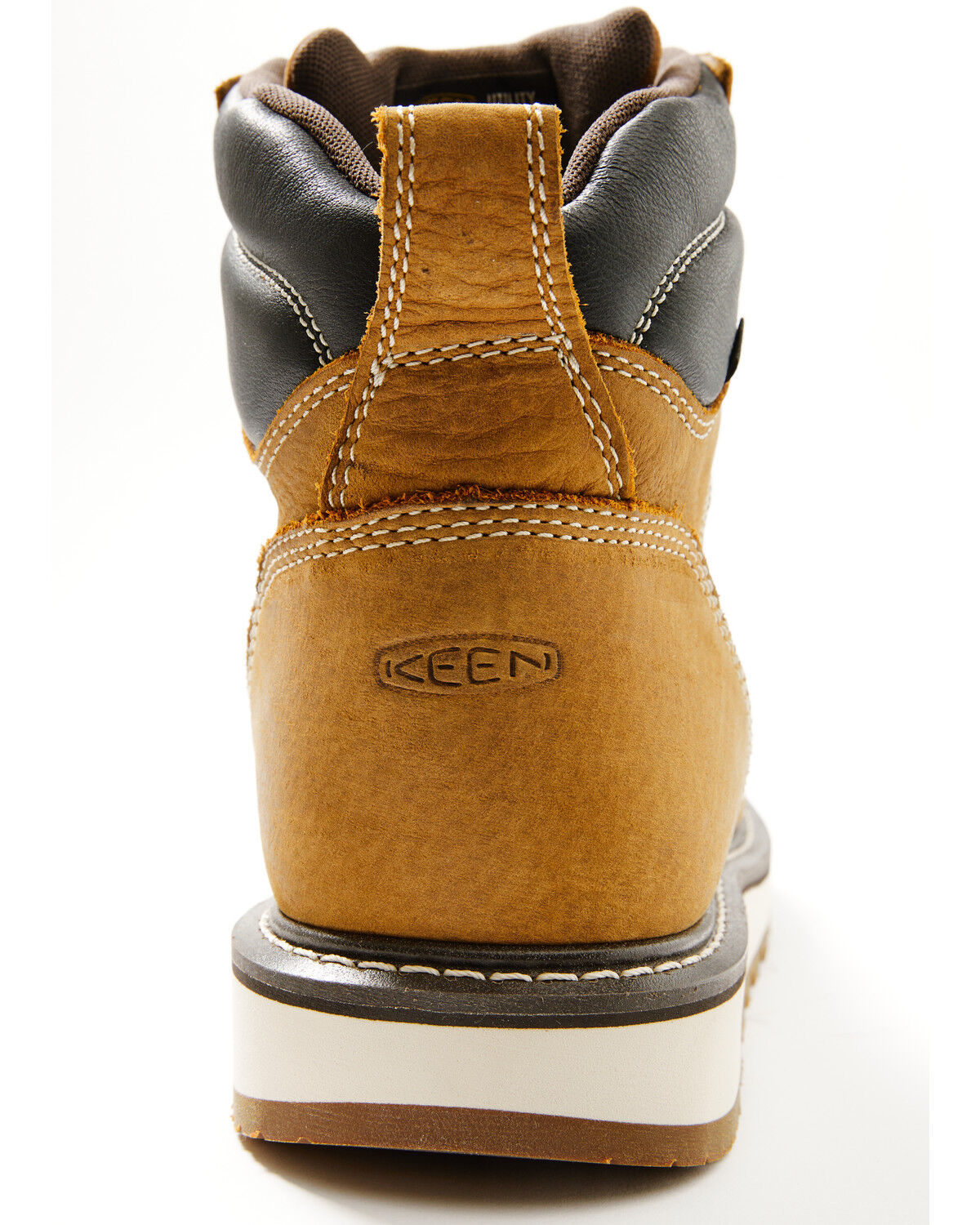Image #5 - Keen Men's Cincinnati 6" Waterproof Work Boots - Carbon Toe, Brown, hi-res