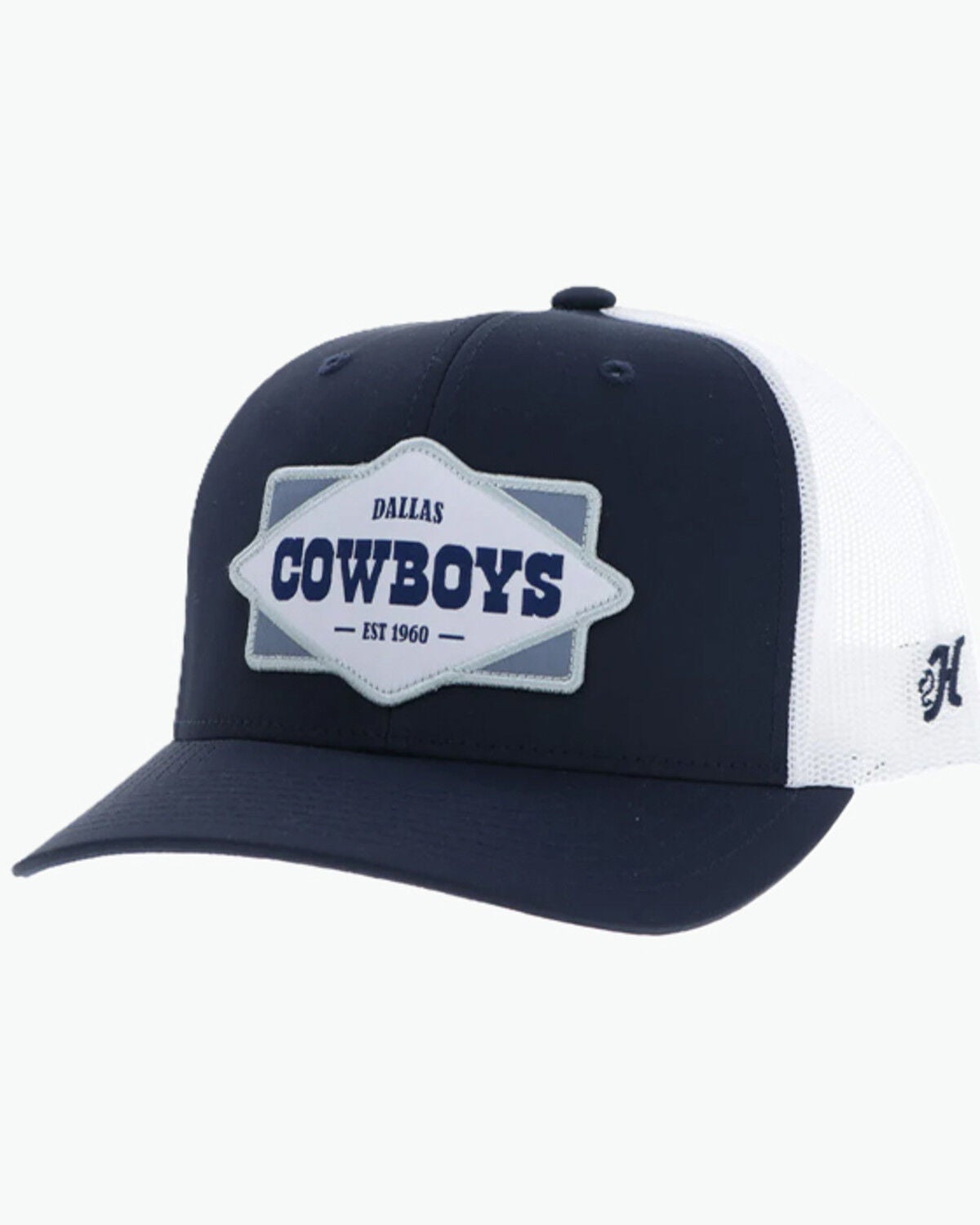 Hooey Men's Dallas Cowboys Trucker Cap, Navy, hi-res