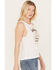 Image #2 - Jack Daniels Women's Honey Logo Muscle Tank, Ivory, hi-res