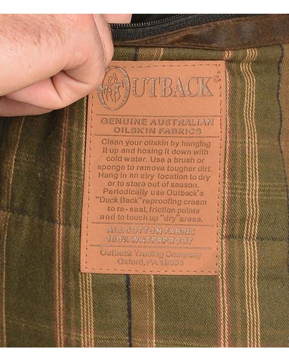 outback trading deer hunter jacket