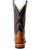 Image #3 - Horse Power Men's Bison Western Boots - Broad Square Toe, Brown, hi-res