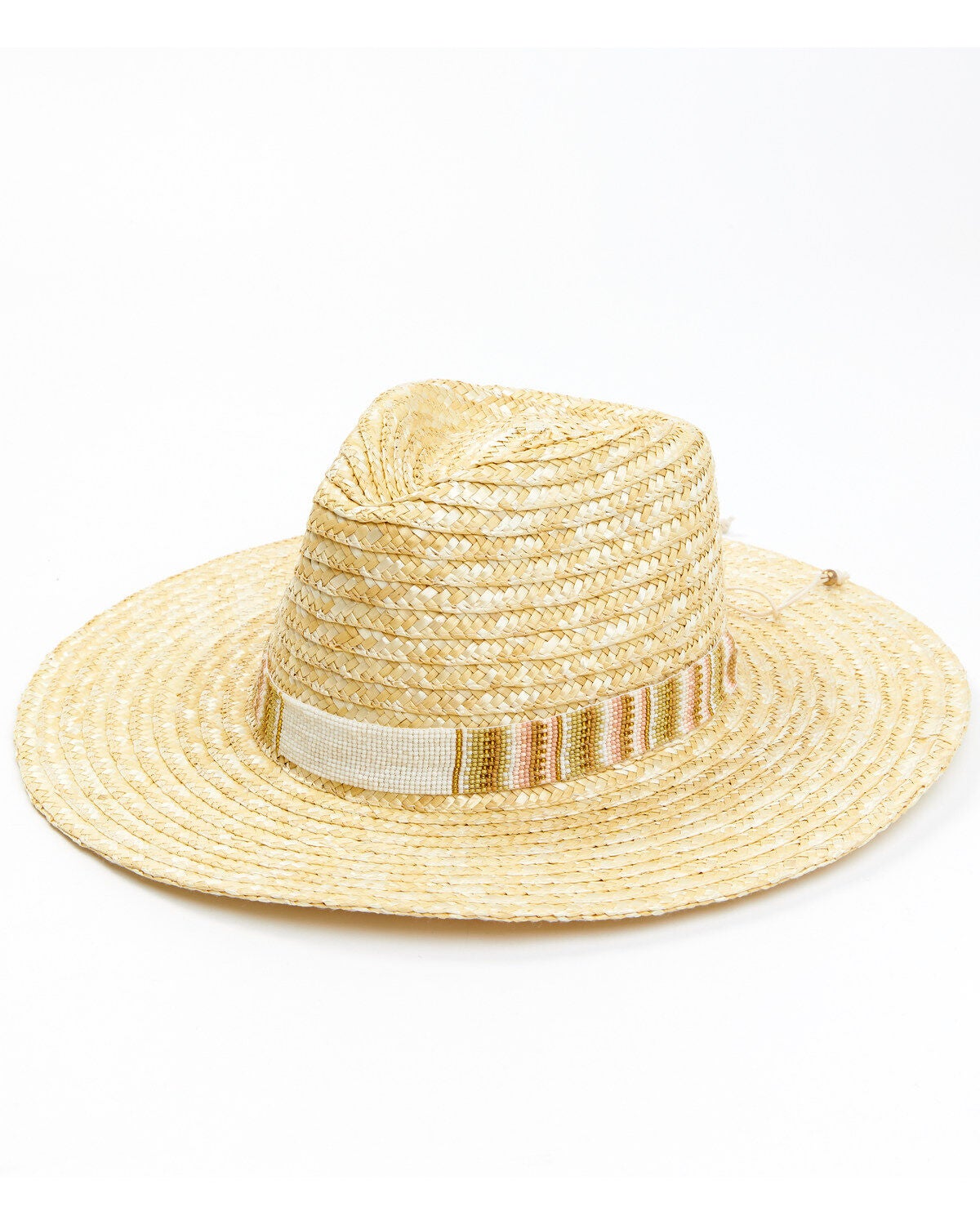 Nikki Beach Women's Tulum Milan Straw Fashion Hat, Natural, hi-res