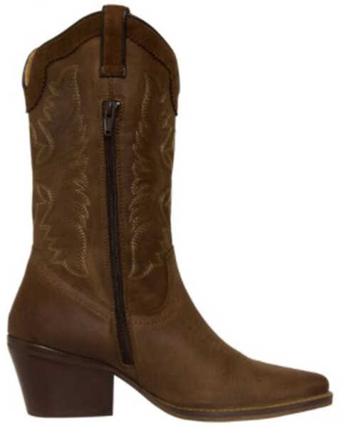 Myra Bag Women's Formidable Western Boots - Snip Toe, Brown, hi-res