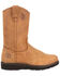 Image #3 - Georgia Men's Farm & Ranch Wellington CC Work Boots, Tan, hi-res