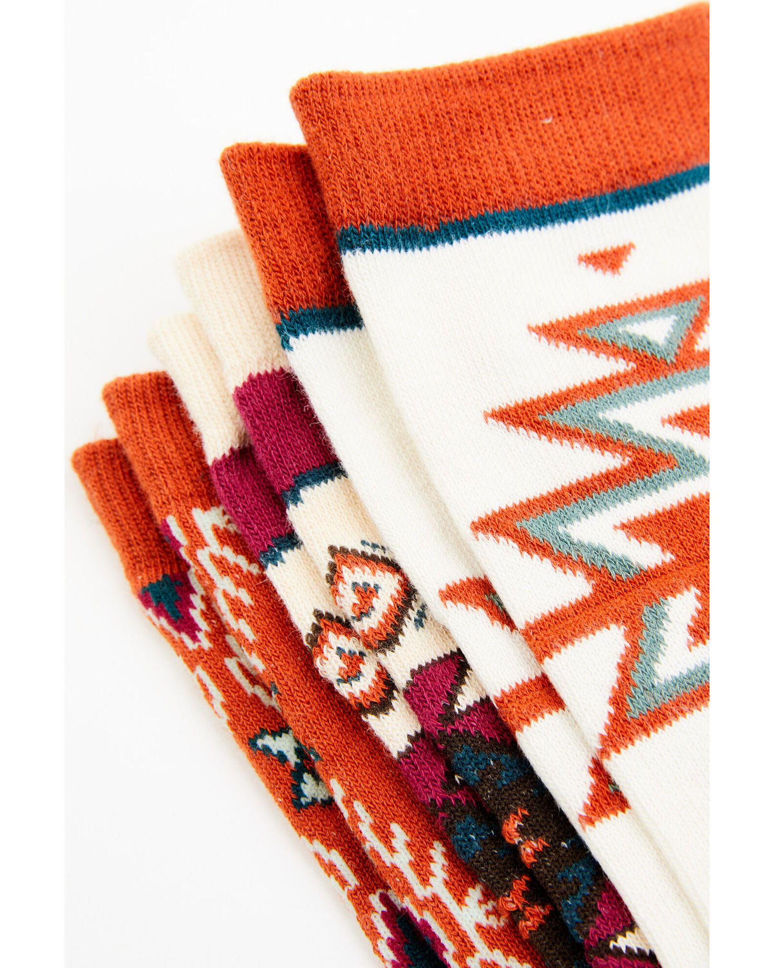 Shyanne Women's Southwestern Print Crew Socks - 3-Pack