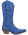 Image #2 - Dingo Women's Out West Western Boots - Pointed Toe, Blue, hi-res