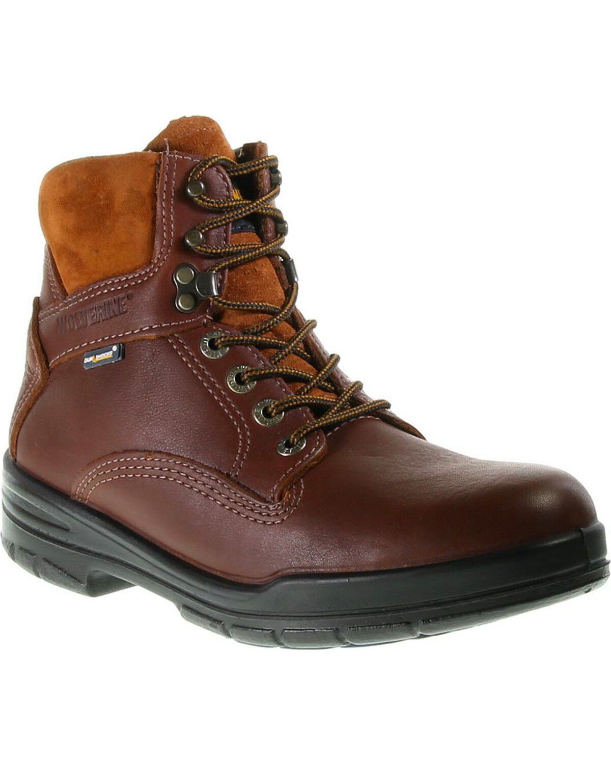 Image #1 - Wolverine Men's DuraShocks SR Work Boots, Brown, hi-res