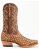 Image #2 - Cody James Men's Exotic Pirarucu Western Boots - Square Toe, Brown, hi-res