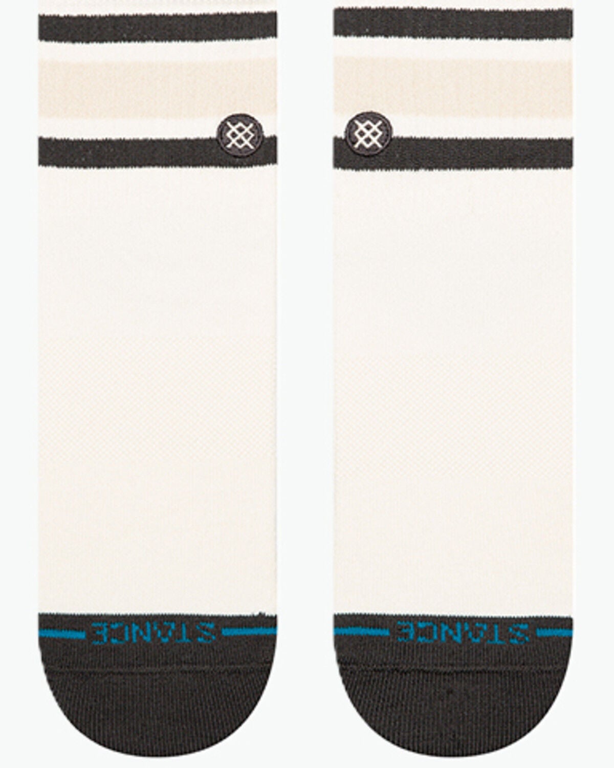 Image #2 - Stance Women's Boyd Quarter Socks, Light Grey, hi-res