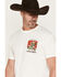 Image #3 - Sendero Provisions Men's Cowboy Killers Short Sleeve Graphic T-Shirt, White, hi-res