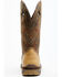 Double H Men's Malign Waterproof Performance Western Roper Boots - Broad Square Toe , Brown, hi-res