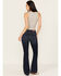 Image #3 - Shyanne Women's Palo Verde High Rise Bootcut Stretch Jeans, Dark Wash, hi-res