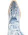 Image #6 - Dan Post Women's Denim Darlin' Tall Western Boots - Snip Toe, Blue, hi-res