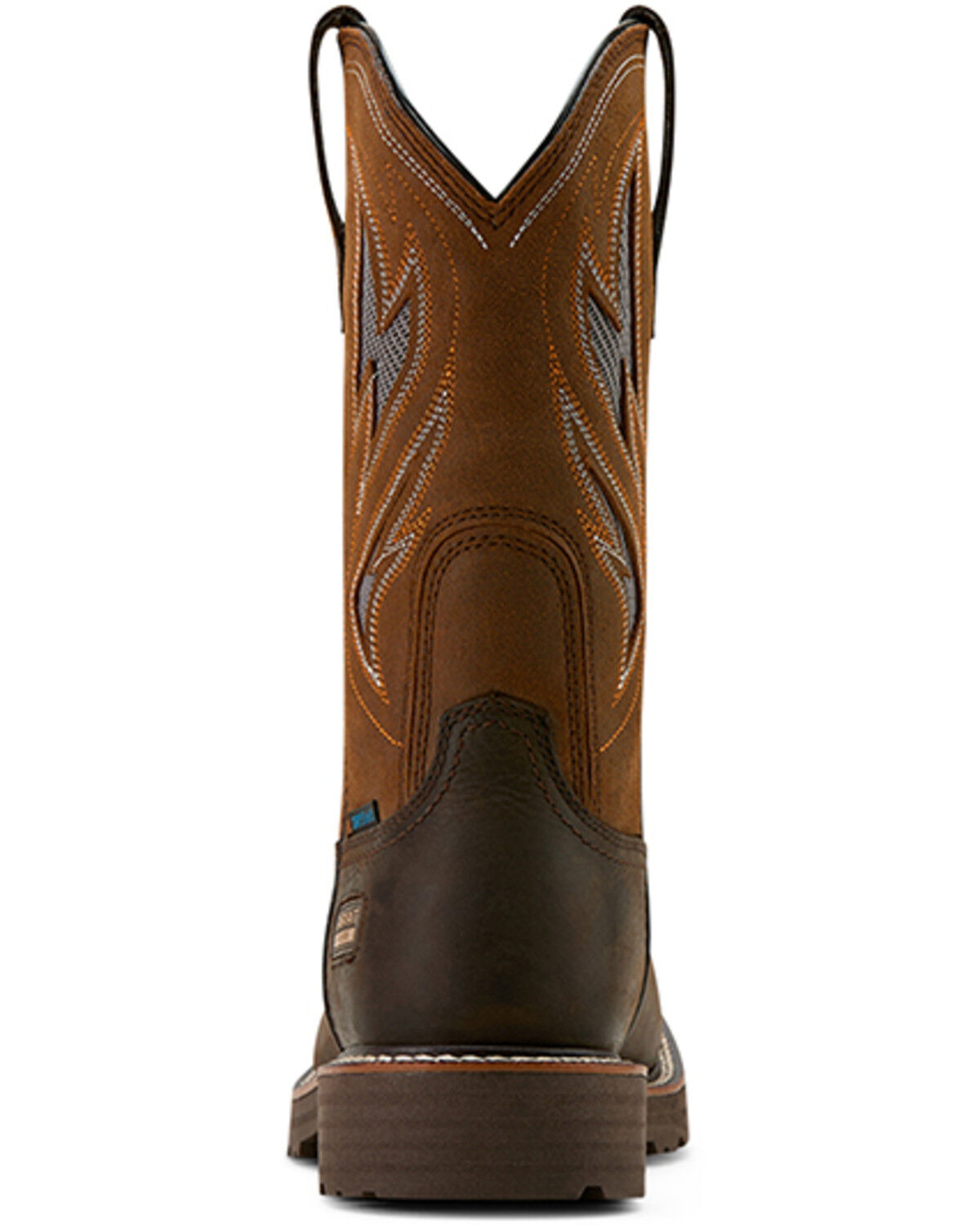 Image #3 - Ariat Men's Activator VentTEK Waterproof Work Boots - Soft Toe, Dark Brown, hi-res