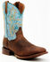 Image #1 - Dan Post Men's Performance Western Boots - Broad Square Toe, Blue, hi-res