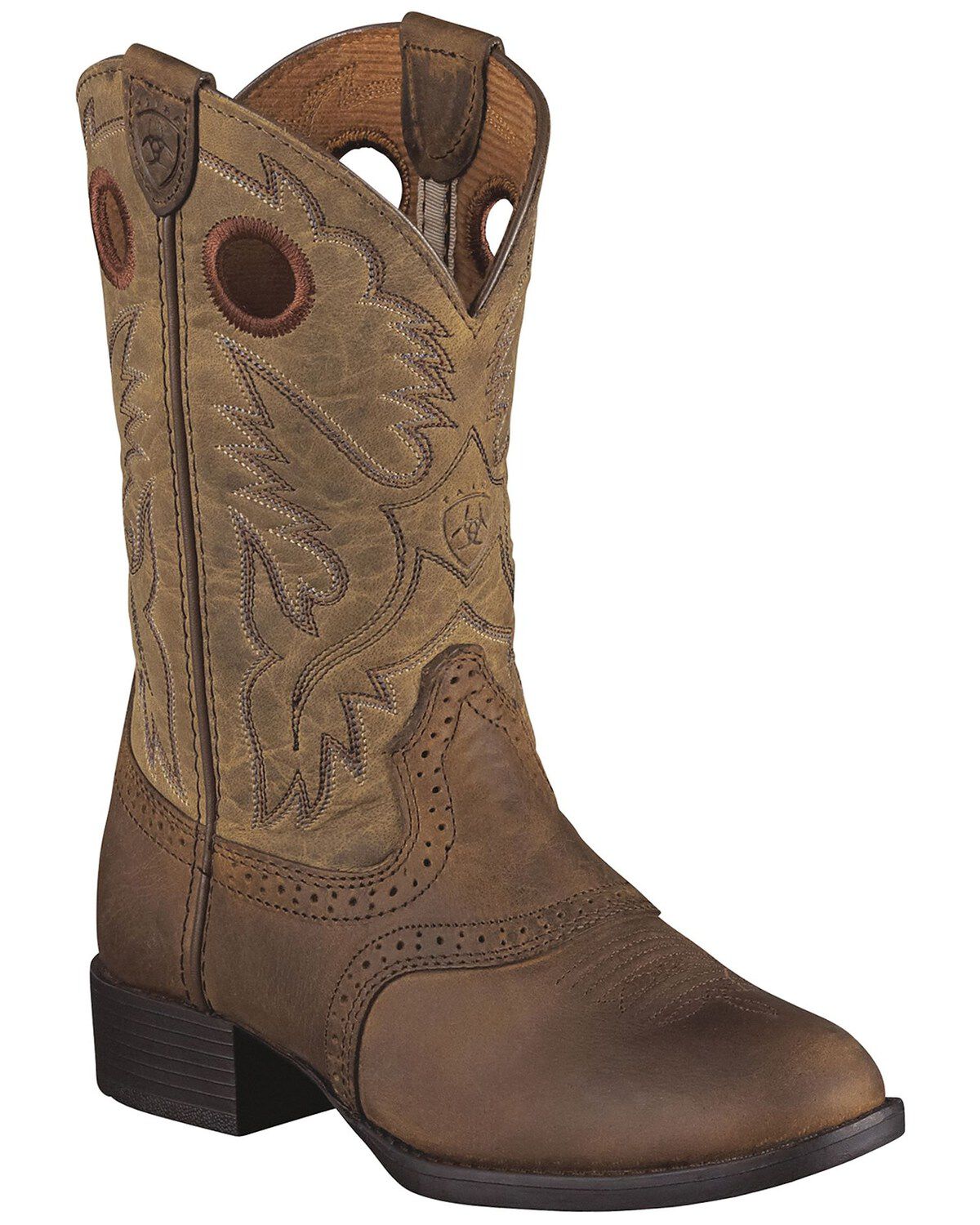 Image #1 - Ariat Boys' Heritage Stockman Boots - Round Toe, , hi-res