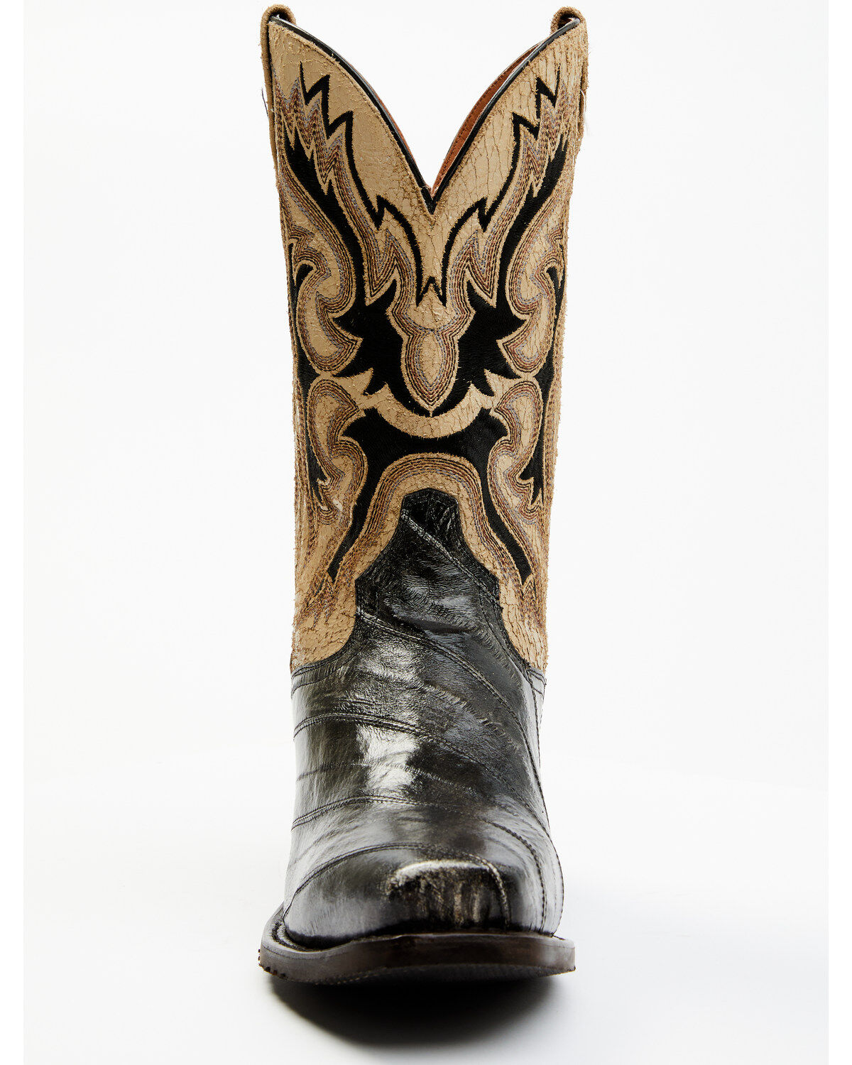Image #4 - Dan Post Men's Exotic Eel Western Boots - Square Toe, , hi-res