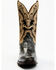 Dan Post Men's Exotic Eel Western Boots - Square Toe, Black, hi-res