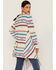 Tasha Polizzi Women's Ines Rissani Serape Fringe Cardigan Sweater, Ivory, hi-res