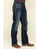 Image #3 - Ariat Men's M5 Nightingale Dark Stretch Stackable Slim Straight Jeans, , hi-res