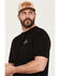 Image #3 - Kimes Ranch Men's Lucky B Short Sleeve Graphic T-Shirt, Black, hi-res