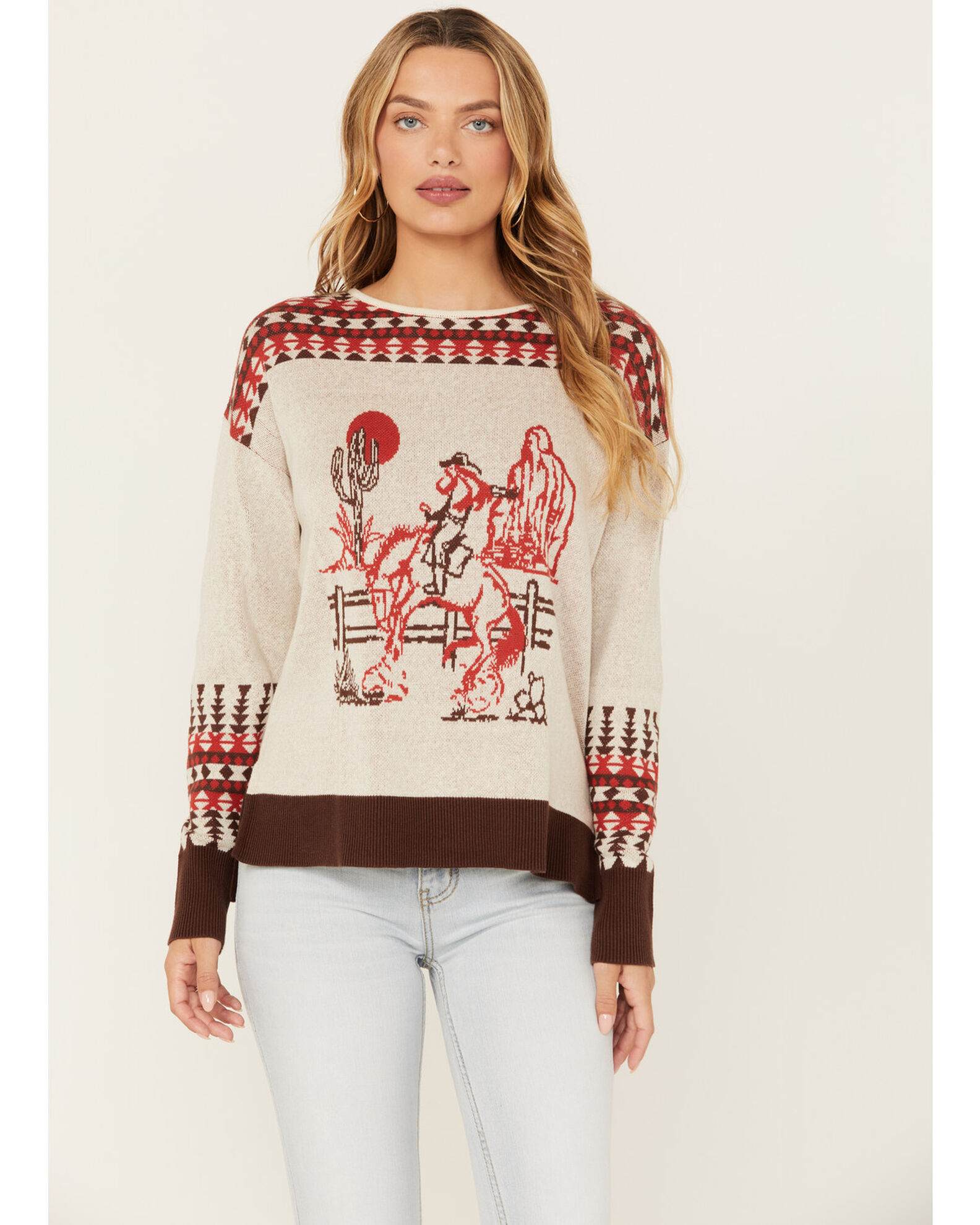 Cowgirl sweater hotsell