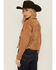 Image #4 - Idyllwind Women's Kileen Embroidered Faux Suede Jacket, Tan, hi-res
