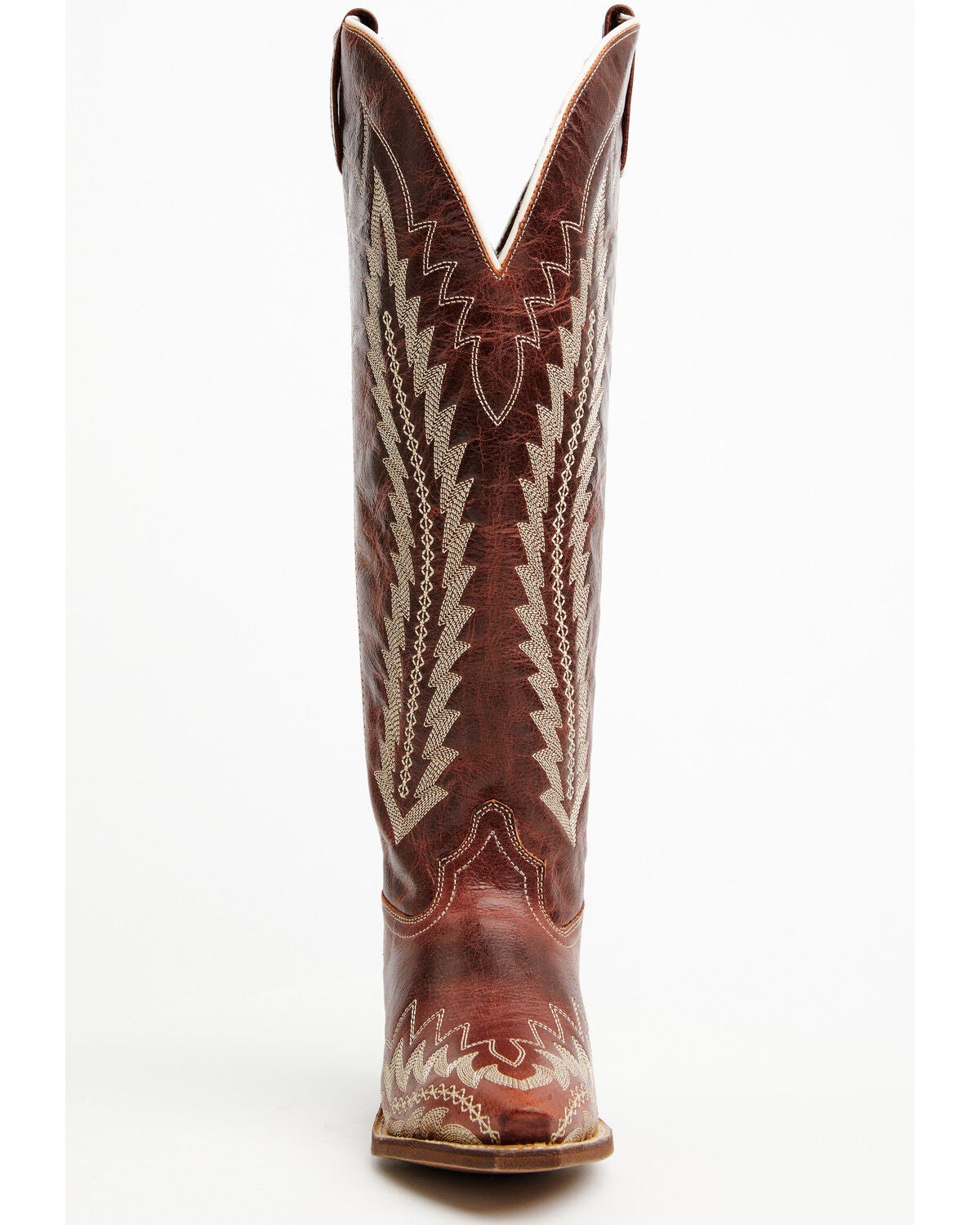 Image #4 - Laredo Women's Roxelle Tall Western Boots - Snip Toe, Red, hi-res