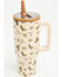 Image #2 - Boot Barn 40oz Steerhead Tumbler with Straw, Tan, hi-res